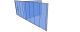 2200 (h) x 7765 (w) x 3635 (d)mm. Glass Partitioning System, Glass Room Divider, 2 Doors