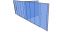 2350 (h) x 8670 (w) x 2730 (d)mm. Glass Partitioning System, Glass Room Divider, 2 Doors