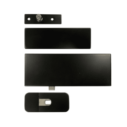 Hydraulic Hinge Kit in Matt Black
