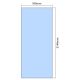 2140mm x 900mm Glass Partition Panel