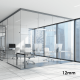 12mm Toughened Glass Partition Kit