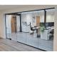 Black - Glass Partition