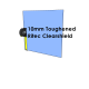 10mm Toughened Glass Ritec Clearshield Coating 