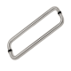 D Pull Handles – Back to Back – 600mm Centres – 19mm Diameter – Satin Stainless Steel