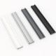 White Glass Partition Channel Cover