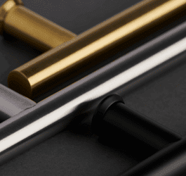 Introducing our new Satin Brass Glass Partition Ironmongery