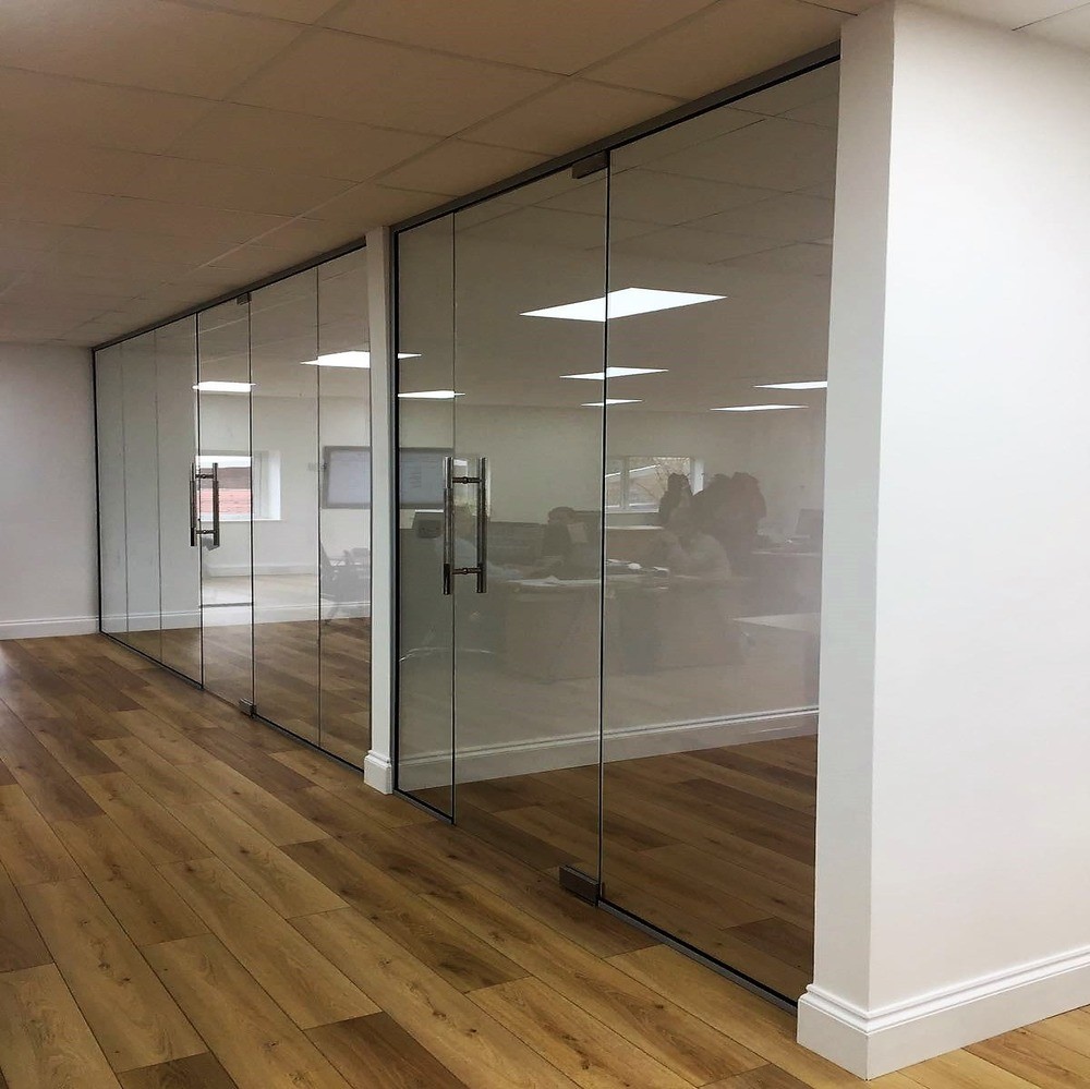 Glass Partitions Fitted in Bedfordshire