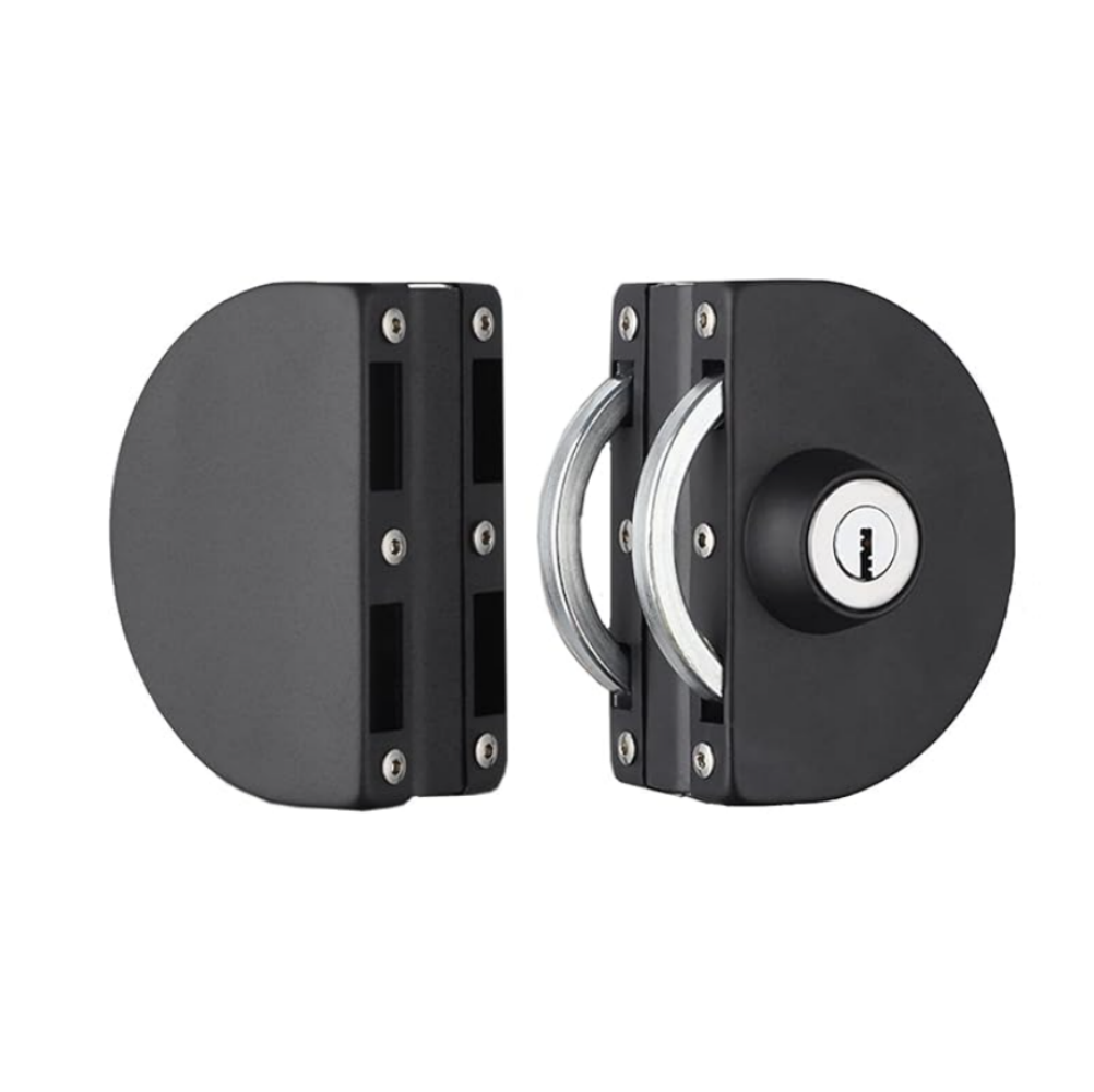 Clamp On Lock - No holes Required - Black 