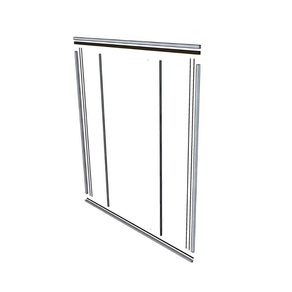 Glass Partition Channel Kit